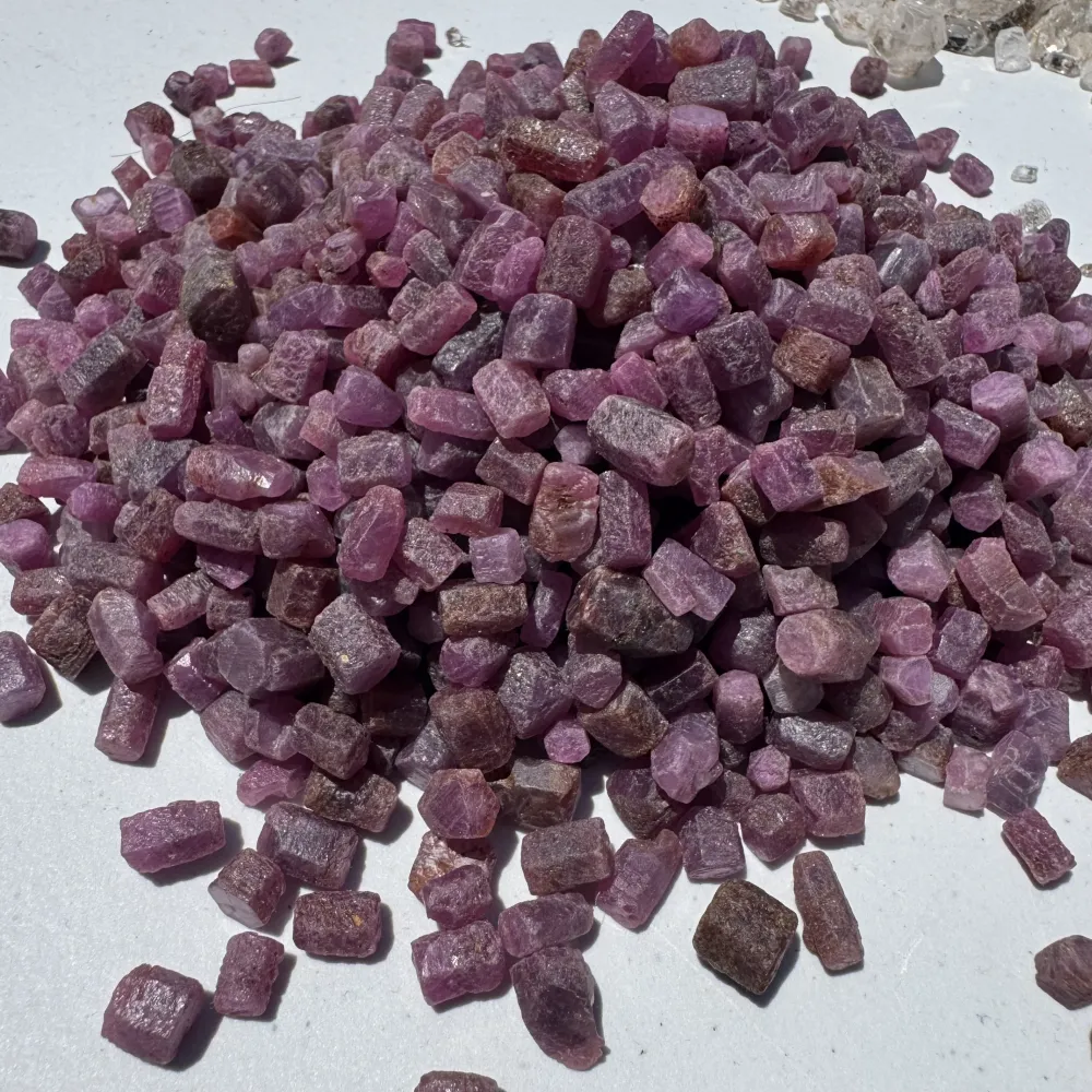 Rubin natural din Tanzania, lot 50g